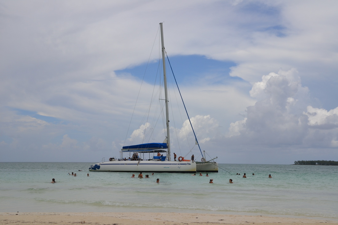 Pláž Playa Pilar na ostrově Cayo Guillermo